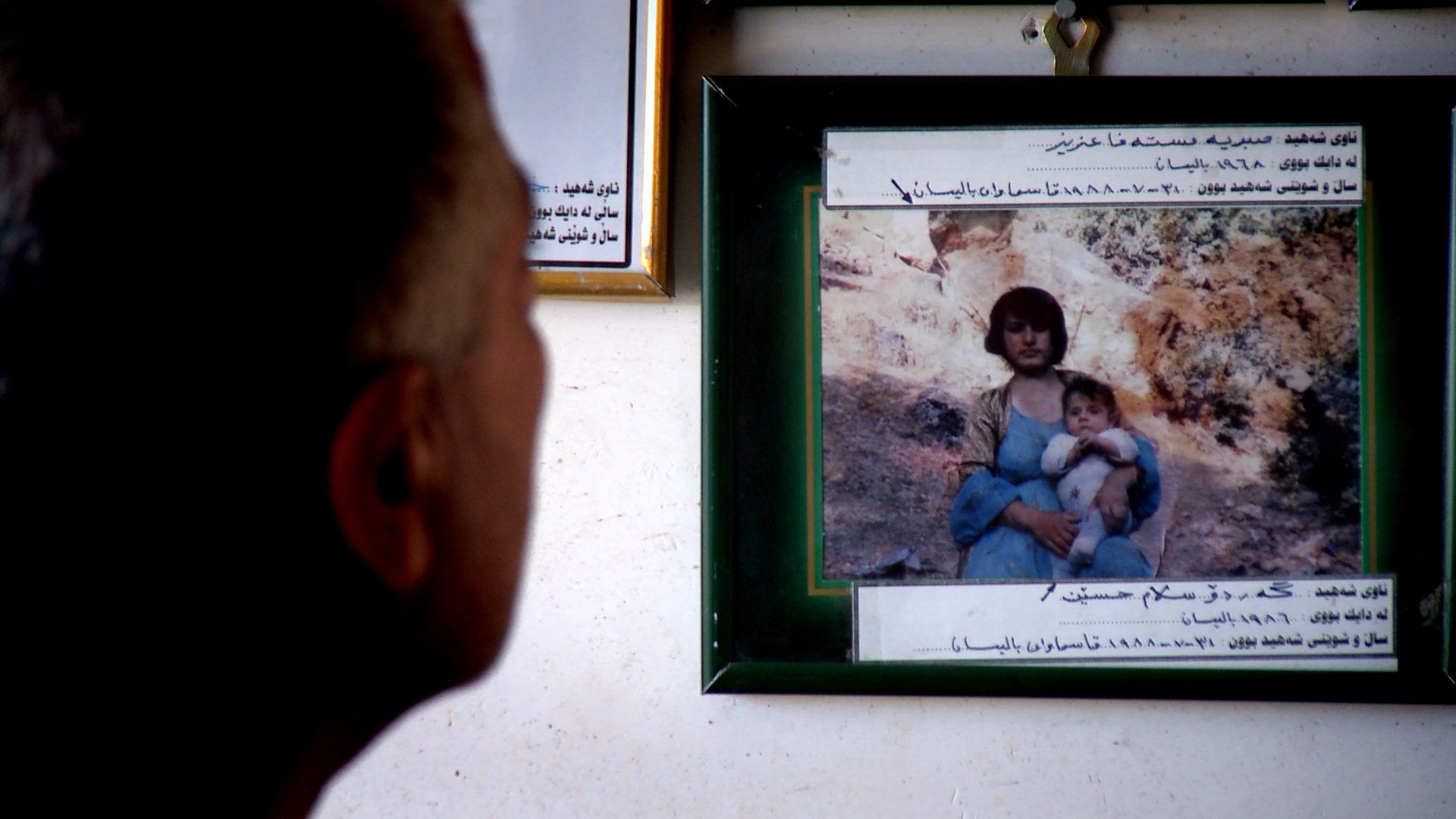SALAM HUSSEIN AZIZâ€™s baby son died in his arms after a chemical attack on the Balisan valley in 1988. He found the bodies of his wife and other children in a shelter close to Sheikh Wasan village.
