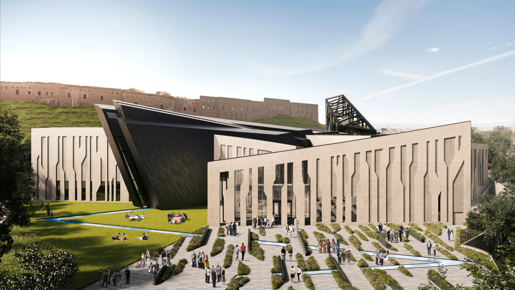 This new national landmark will feature exhibition spaces for both permanent and temporary exhibitions, a lecture theatre, state-of-the-art multimedia educational resources, and an extensive digital archive of Kurdish historical assets.