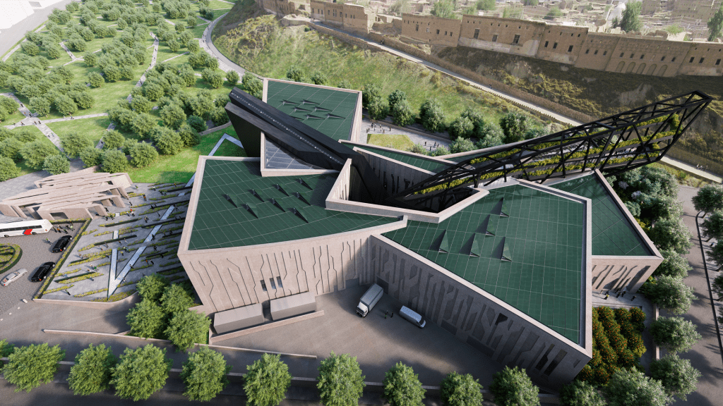 'Kurdish struggles are emblematic of universal struggles for freedom, for identity and for a country,' says Kurdistan Museum architect DANIEL LIBESKIND.